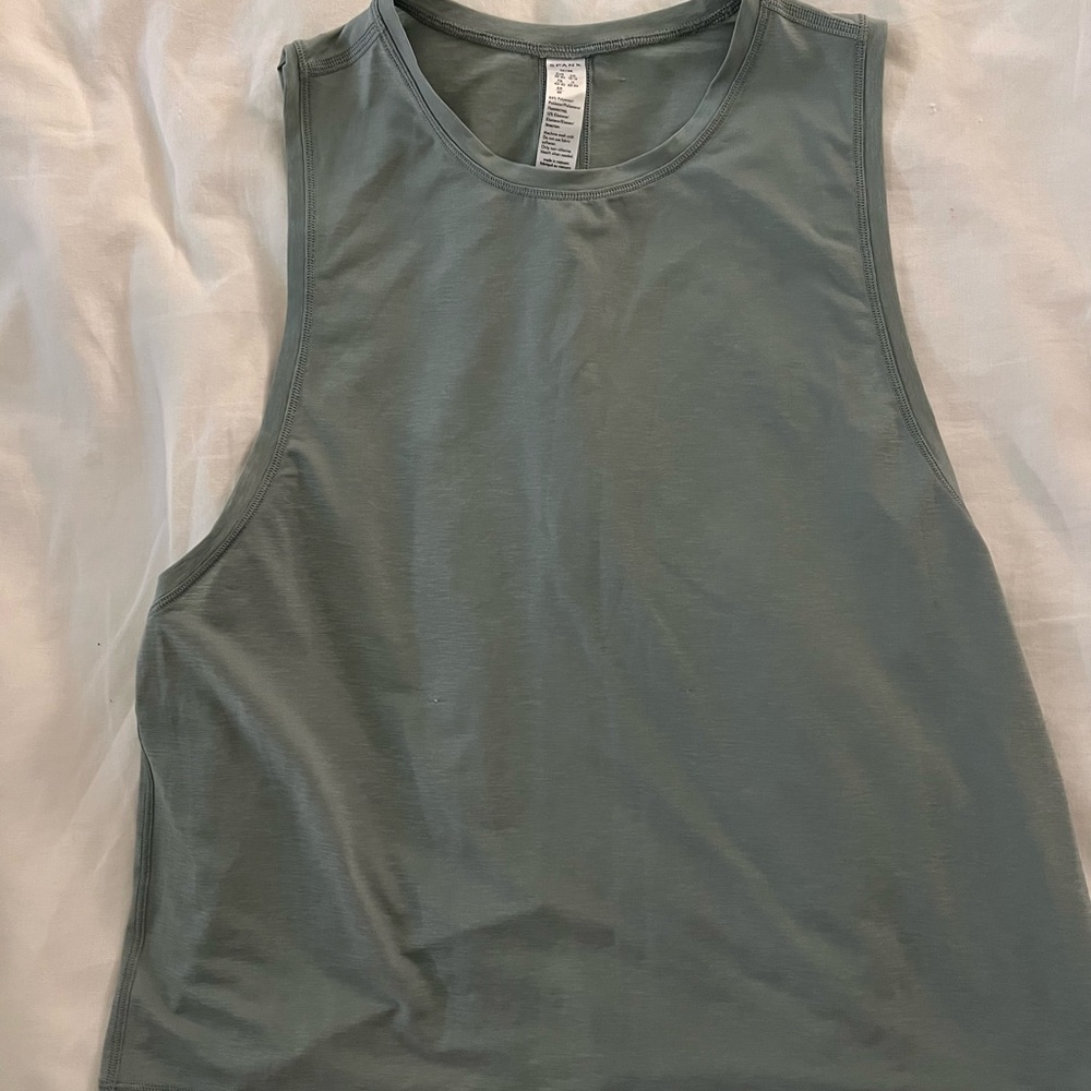 Spank Workout Tank Top in Green